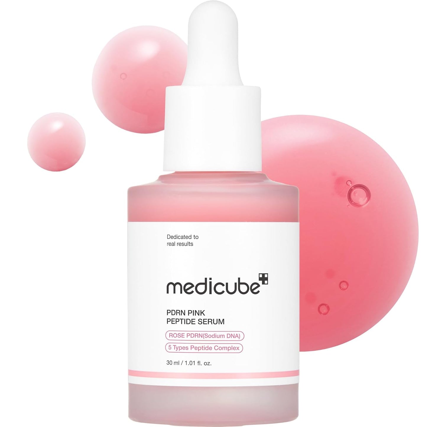 Medicube PDRN Pink Peptide Serum Beauty Culture Medicube PDRN Pink Peptide Serum bottle for firming brightening glow