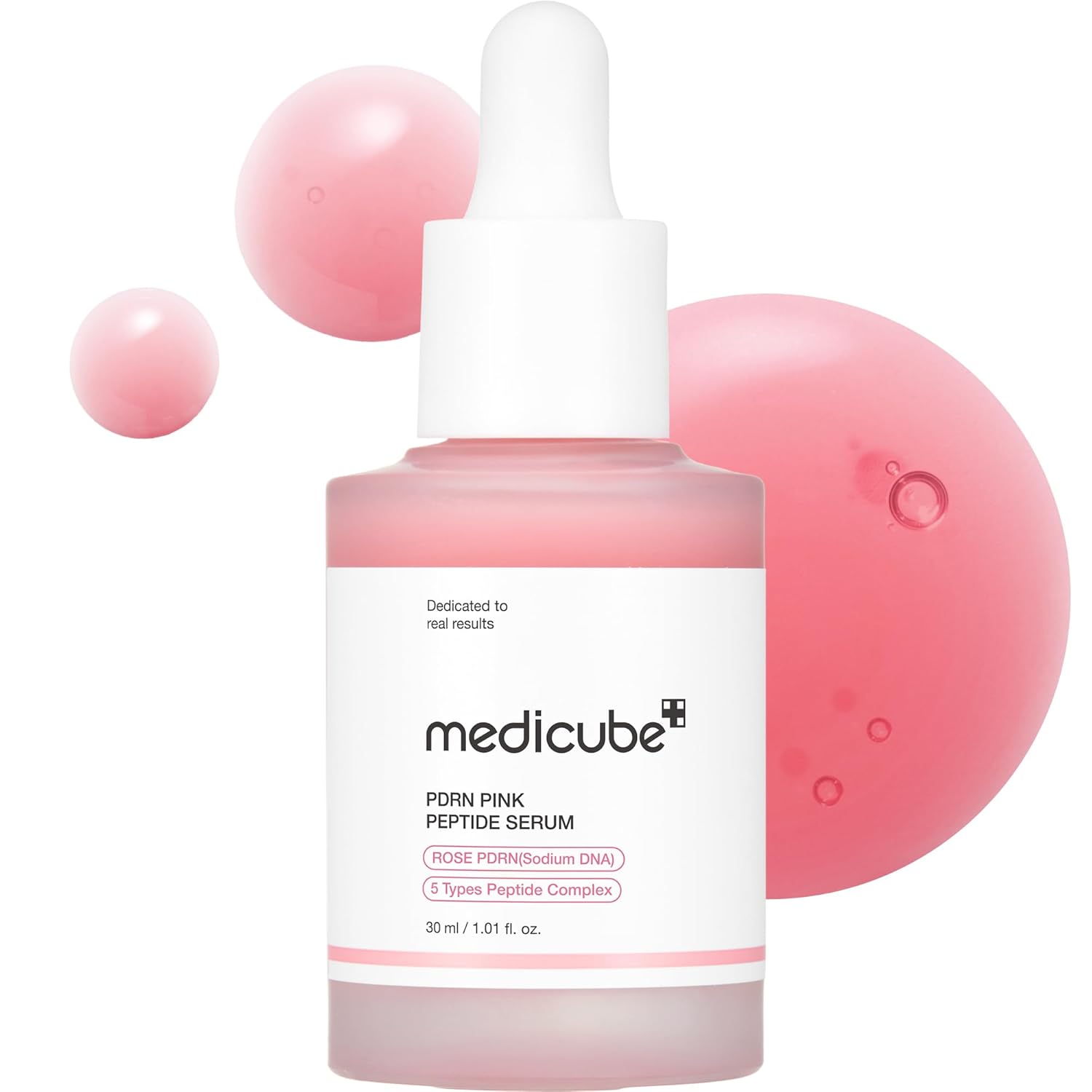 Medicube PDRN Pink Peptide Serum Beauty Culture Medicube PDRN Pink Peptide Serum bottle for firming brightening glow