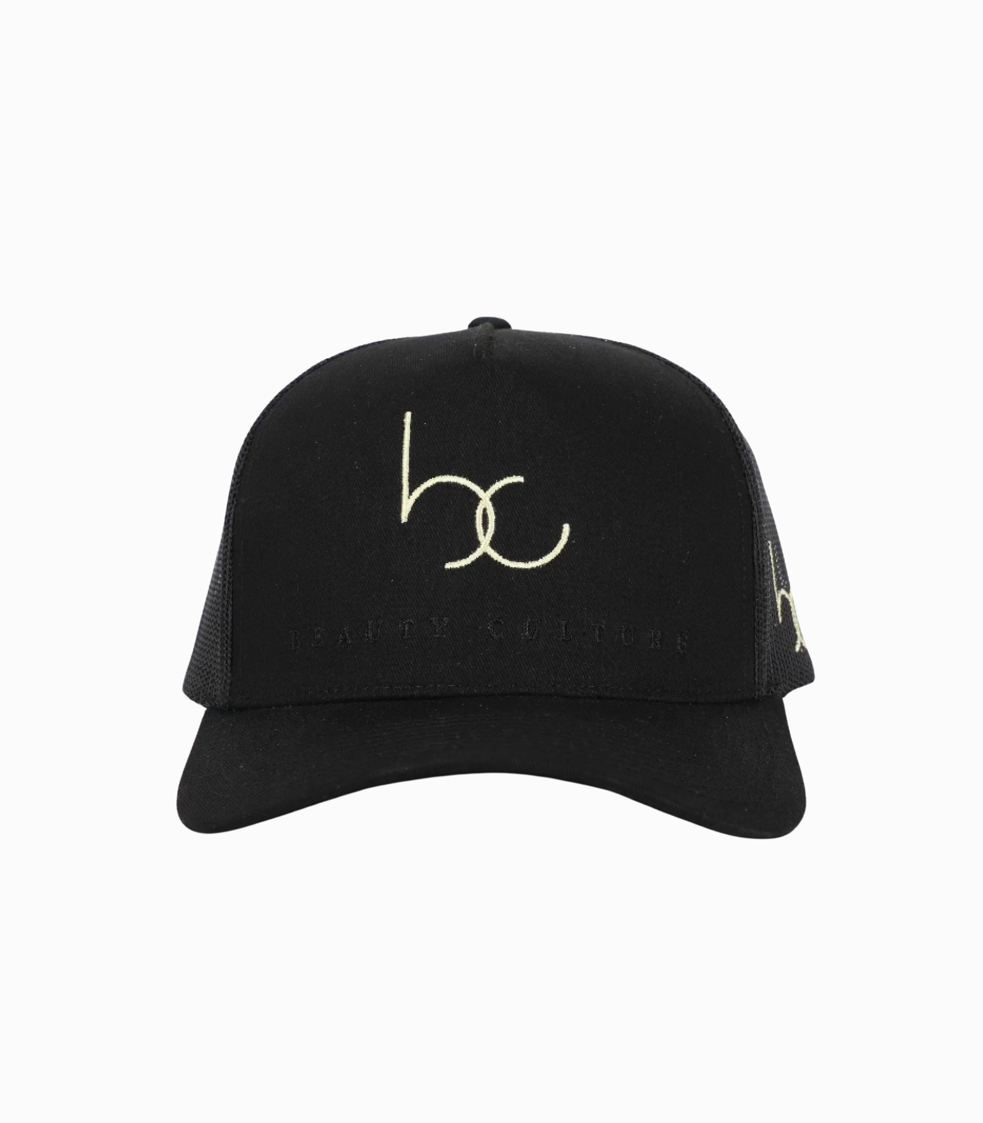 BC Black Trucker Hat