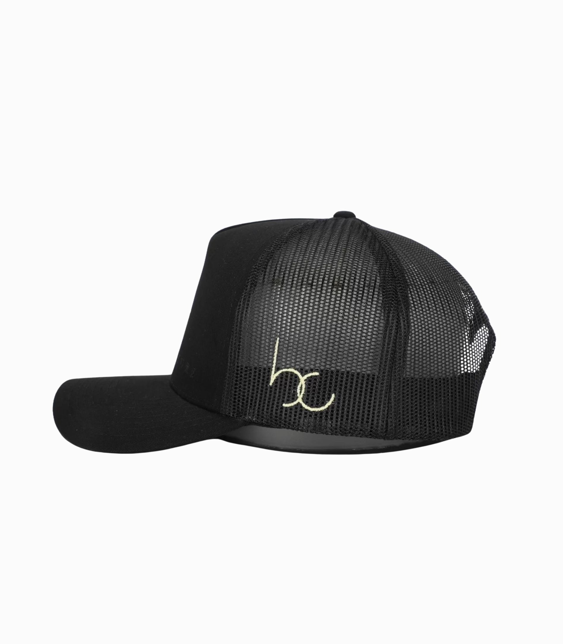 BC Black Trucker Hat